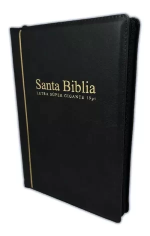 Biblia/ RVR089cLSGiPJRZTI / Cuero Negro